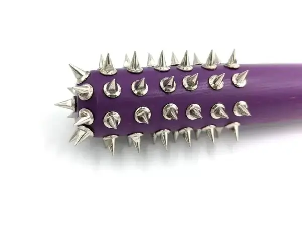 Purple spiked mini bat
